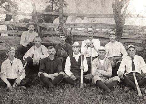 Great Falls Playing Baseball In The 1890s Great Falls