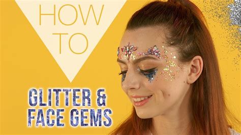 How To Glitter And Face Gems Festival Makeup Superdrug Youtube