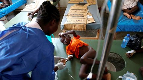 dozens of cholera cases reported in haiti after hurricane matthew abc news