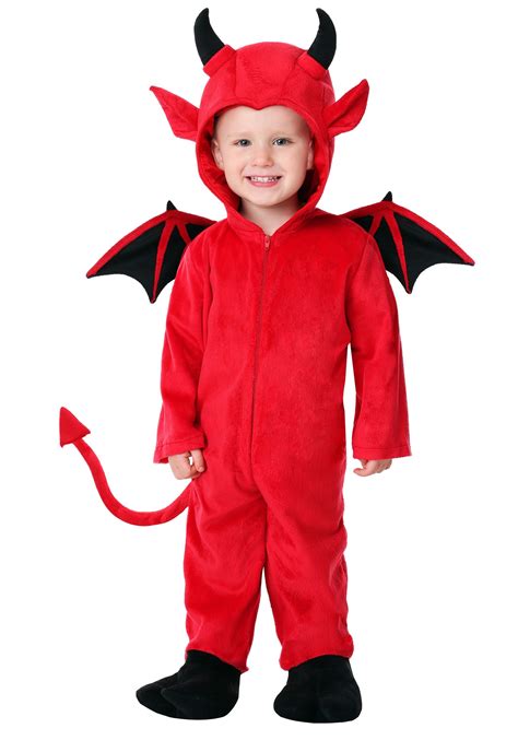 Disfraz de diablo adorable para niños Multicolor Yaxa Store