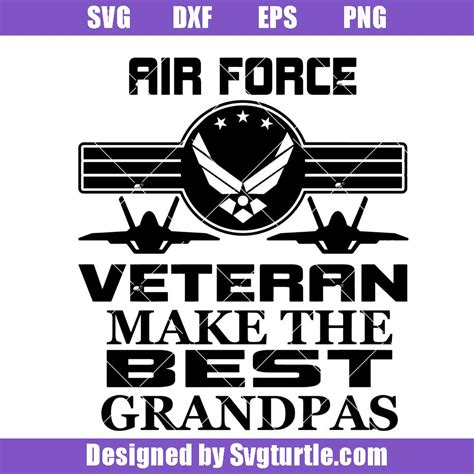 Distressed Air Force Veteran Flag Svg Png Ai Eps Dxf Files For Cut