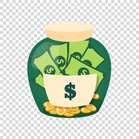 Money Jar Saving Clip Art Money Jar Png Money Bank Cartoon Coffee