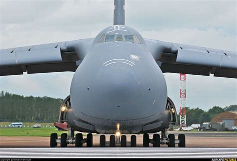 87 0033 Usa Air Force Lockheed C 5b Galaxy At Fairford Photo Id