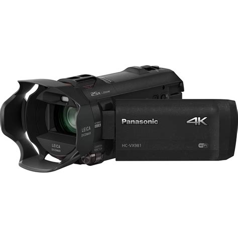 Panasonic Hc Vx981k 4k Ultra Hd Camcorder Hc Vx981k Bandh Photo