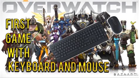 Playing Overwatch With Keyboard And Mouse For The First Time Youtube