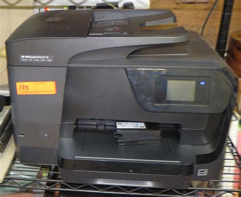 All in one printer (multifunction). HP OfficeJet Pro 8710 Printer/Copier/Scanner - Oahu Auctions