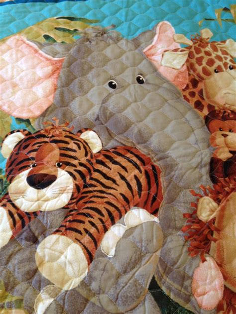 Babytoddler Animals Quiltbaby Animalsbaby Quiltbaby Etsy