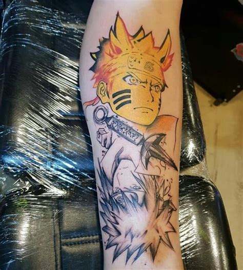 Naruto And Minato Tattoo 😍😍😍💓 Artist Credit Brunoskuld Anime