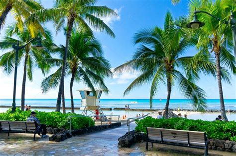 Beautiful View Of Honolulu Hawaii United States ⬇ Stock Photo Image