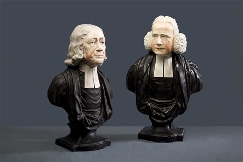 Busts Of John Wesley And George Whitefield The Museum Of Methodism