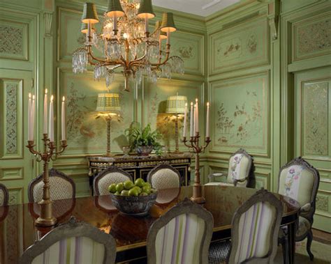 Green Dining Rooms Houzz
