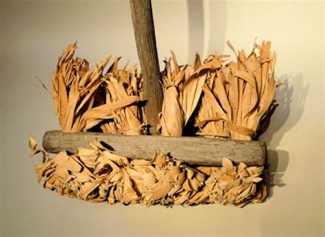 Corn Husk Broom Primitive Crafts Brooms And Brushes Wreath Project