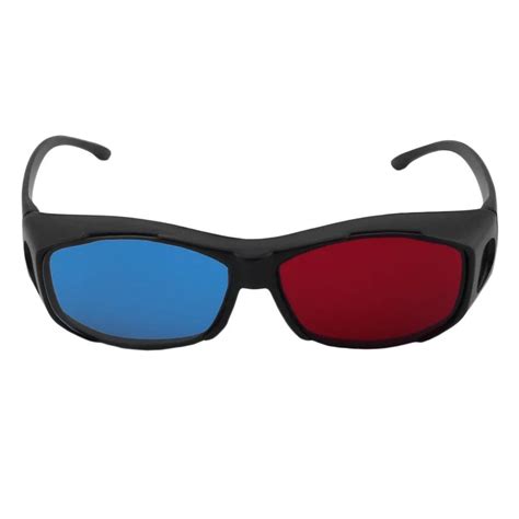 3d Glasses Tv Movie Dimensional Anaglyph Video Frame 3d Vision Glasses Dvd Game Glass Red And