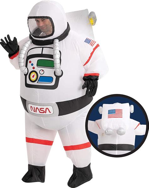 Spooktacular Creations Halloween Inflatable Costume Full Body Nasa Astronaut
