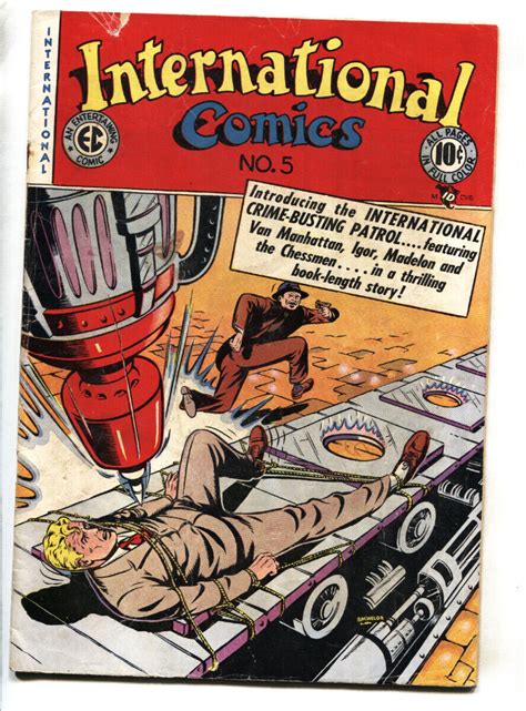 International Comics 5 1947 1st Ec Crime Comic 1st Intnl Crime