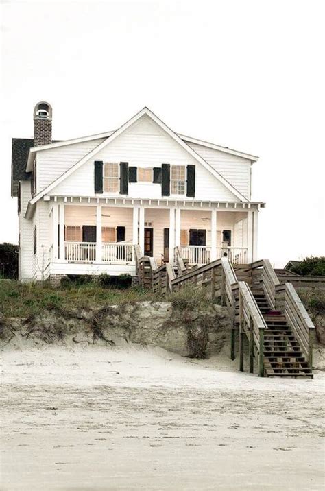 Pin By Twogonecoastal On Beach House White And Neutral Beach Cottage