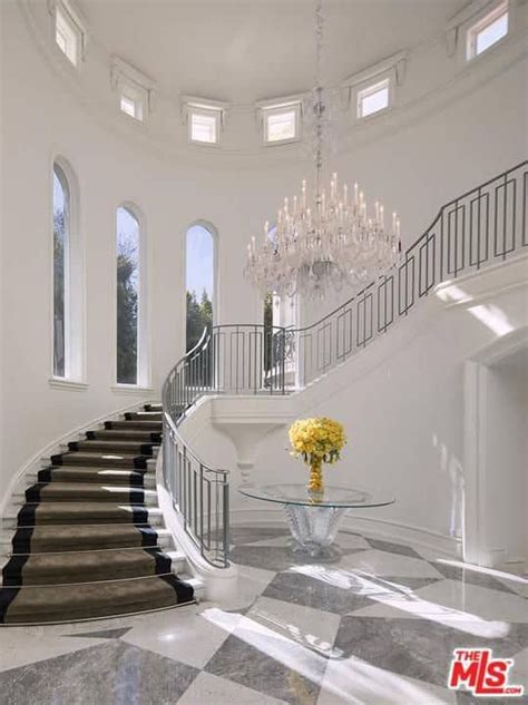 70 Mansion Foyer Ideas Photos House Entrance Modern Staircase