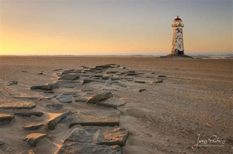 Talacre Lighthouse And Beach North Wales James Pictures Lighthouse