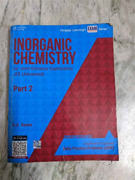 Buy Inorganic Chemistry For Jee Advanced Bookflow