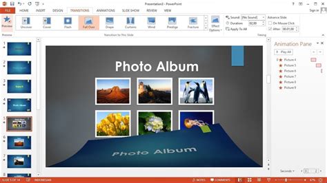How To Create Slide Show Of Text And Pictures With Music In Powerpoint