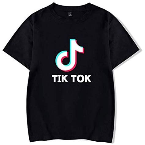 Memoryee Tik Tok Logo Druck T Shirt Zitternder Zettel Mode Kurze Ärmel
