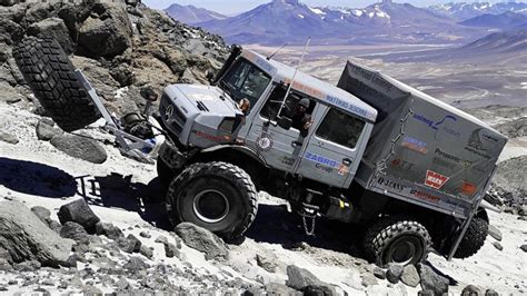 Mercedes Benz Unimogs Reach The Highest Altitude Of Any Wheeled Vehicle