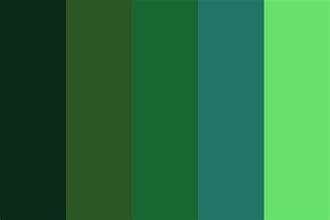 Slytherin Late Night Talks Color Palette