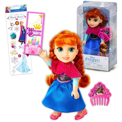 Buy Disney Frozen Anna Doll And Comb Set 3 Pc Frozen Toy Bundle With
