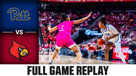 Pitt Vs Louisville Full Game Replay 2023 24 Acc Womens Basketball