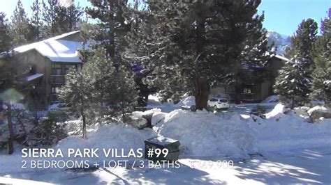 New Mammoth Listing Sierra Park Villas 99 Youtube