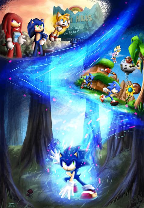 Sonic 31st Anniversary By Dreamsbluefire On Deviantart