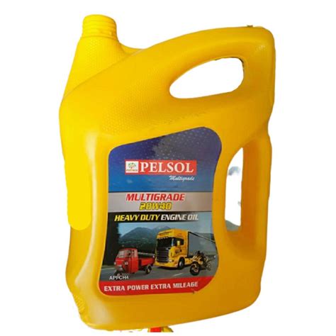 Pelsol Multigrade W Heavy Duty Engine Oil Packaging Size L