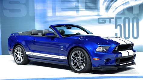 2013 Ford Shelby Gt500 Convertible Pictures Specs And Details