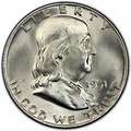 Benjamin Franklin Half Dollar 1951 - jenevieves-blog