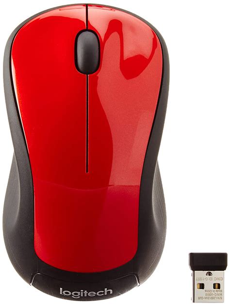 Logitech M310 Red Full Size Wireless Mouse Nokomis Bookstore And T Shop
