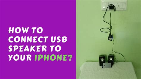 How to connect an iphone to windows 10 pc to transfer or share files? How to connect USB Speaker to your Iphone ? - YouTube