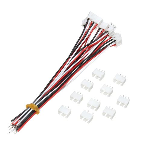 Set Pin Mini Micro Jst Xh Mm Awg Connector Plug With Wires SexiezPicz