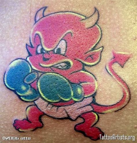 Baby Devil Tattoos