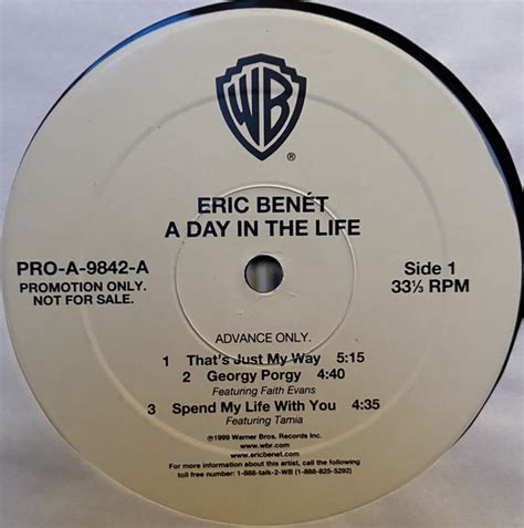 eric benét a day in the life 1999 vinyl discogs