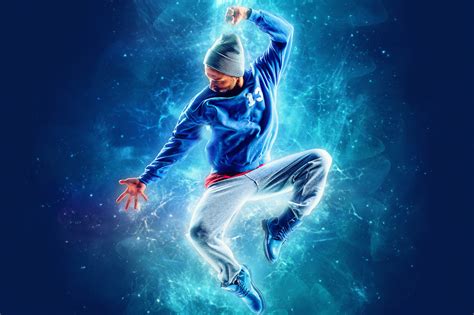 Space Effect Photoshop Action On Behance