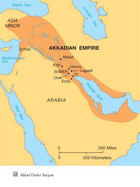Akkadian Empire Akkadian Empire Ancient Mesopotamia Historical Maps