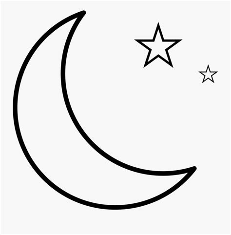 Moon And Stars Moon And Stars Drawing Free Transparent Clipart