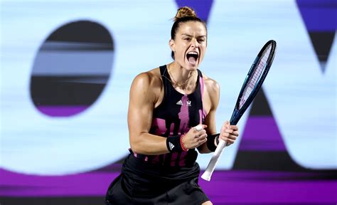Maria Sakkari Clinches Eighth And Final Spot At Wta Finals In Fort