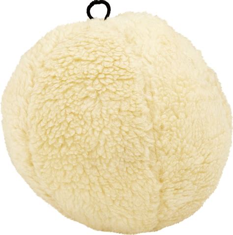 Petlou Fleece Ball Plush Dog Toy 10 In