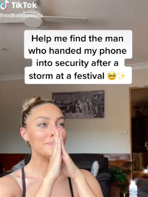 Woman Tracks Down Mysterious Festival Hottie Using Tiktok The Courier Mail