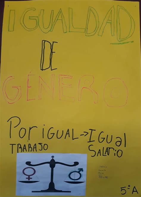 Escn°19 De 15 Naciones Unidas Igualdad De GÉnero 5° A