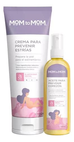 Mom To Mom Etapa A Prevenir Estrías Y Aceite Comezón Envío Gratis