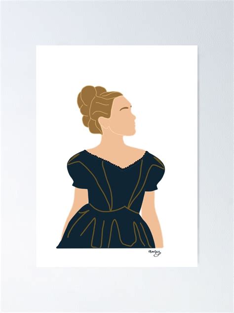 Amy March Little Women Florence Pugh Poster For Sale By Annielinnart