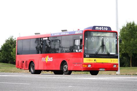 Redbus An Older Red Bus Man Is Seen Heading South At Rolle Flickr