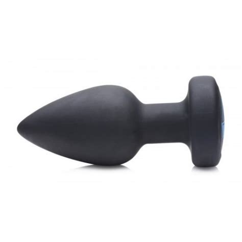 Zeus E Stim Pro Silicone Vibrating Anal Plug With Remote Control Sex